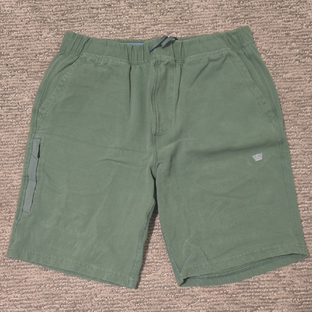 Mack Weldon Forest Green Ace Sweatshorts